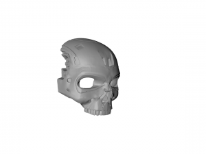 t800 terminator mask helmet 3d print model 3D Принт Модель