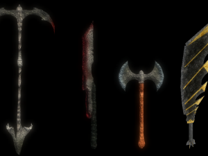 blades pack vol1 3D Модель