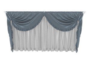 curtain 3D मॉडल