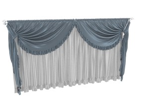 curtain 3D मॉडल