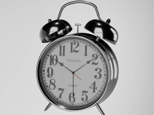 Sveglia in stile retr&ograve; Modello 3D