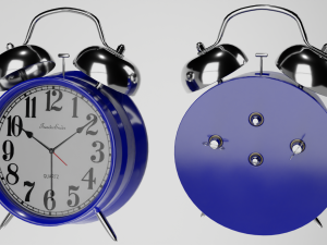 Alarm Clock Retro Style Modèle 3D