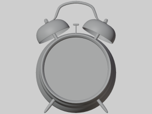 Alarm Clock Retro Style Modèle 3D