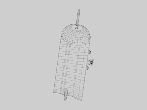 Alarm Clock Retro Style Modèle 3D