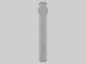 Modern Floor Clock 3D Модель