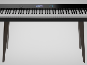 Electric Piano Retro Style 3D 模型