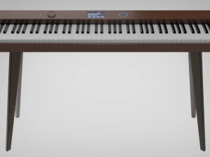 Electric Piano Retro Style 3D Model