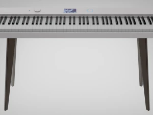 Electric Piano Retro Style 3D Model
