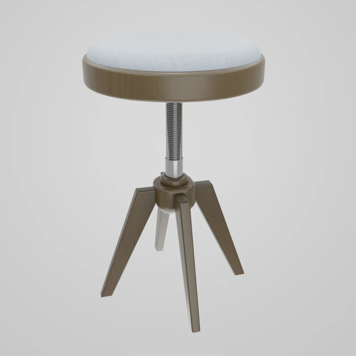 피아노 의자 3D 모델 .c4d .max .obj .3ds .fbx .stl .blend 