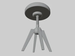 피아노 의자 3D 모델