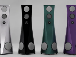 Sistema di torre audio domestico Modello 3D