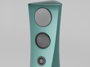 Home Audio Tower System Model 3D