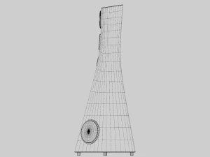 Heim-Audio-Tower-System 3D Modell
