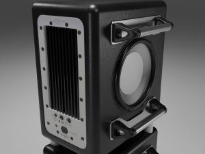 Speaker Tower Audio System Modello 3D