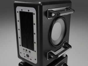Speaker Tower Audio System 3D Model