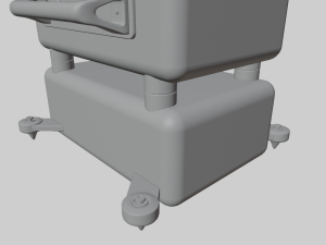 Speaker Tower Audio System Modello 3D