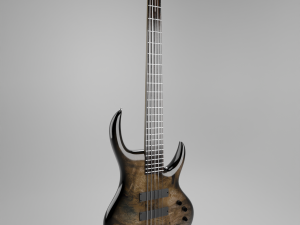 Headless Electric Bass Guitar Modelo 3D