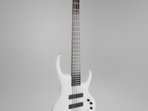 Headless Electric Bass Guitar Modelo 3D