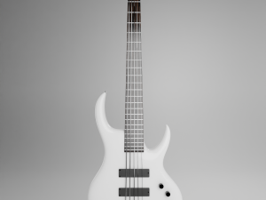 Headless Electric Bass Guitar Modelo 3D