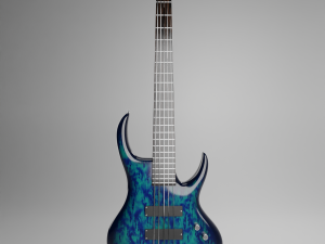 Headless Electric Bass Guitar Modelo 3D