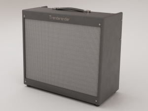 Guitar Amplifier Bluetooth Wireless 3Dモデル