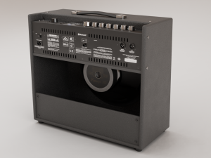 Guitar Amplifier Bluetooth Wireless 3D Модель