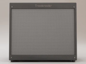 Amplificatore per chitarra Bluetooth senza fili Modello 3D