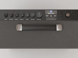 Amplificatore per chitarra Bluetooth senza fili Modello 3D