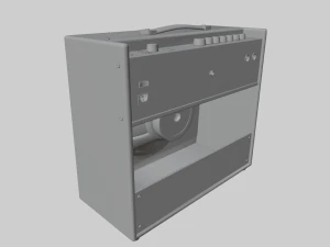 Amplificatore per chitarra Bluetooth senza fili Modello 3D