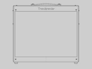 Amplificatore per chitarra Bluetooth senza fili Modello 3D