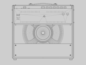 Guitar Amplifier Bluetooth Wireless 3D Модель