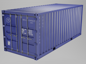 Shipping Container 3D 模型