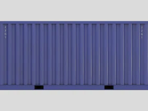 Kontener wysyłkowy Model 3D