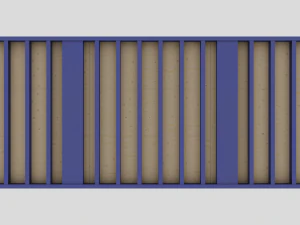 Kontener wysyłkowy Model 3D