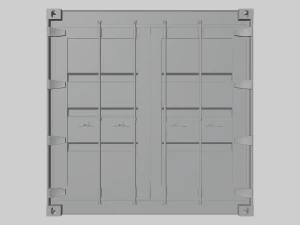 Kontener wysyłkowy Model 3D