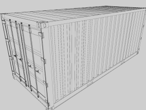Shipping Container 3D Модель
