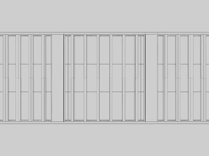 Kontener wysyłkowy Model 3D