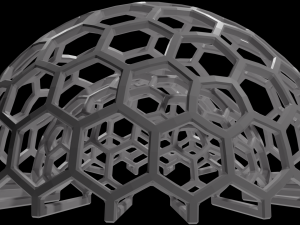 Ico Sphere Utensil Organizer Model do druku 3D