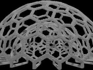 Organizador de utens&iacute;lios Ico Sphere Modelo de Impressão 3D