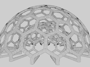 Ico Sphere Utensil Organizer Model do druku 3D
