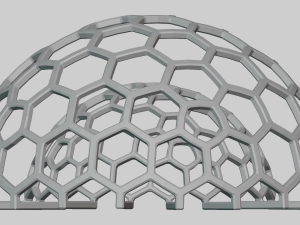 Ico Sphere Utensil Organizer Model do druku 3D