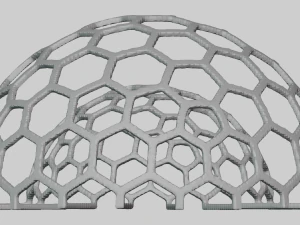 Organizador de utens&iacute;lios Ico Sphere Modelo de Impressão 3D