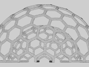 Organizador de utens&iacute;lios Ico Sphere Modelo de Impressão 3D