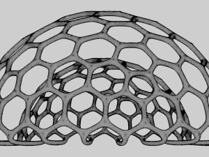 Organizador de utens&iacute;lios Ico Sphere Modelo de Impressão 3D