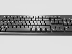 Computertastatur 3D Modell