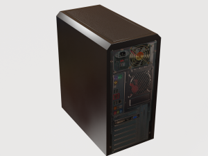 Computer Tower 3D मॉडल