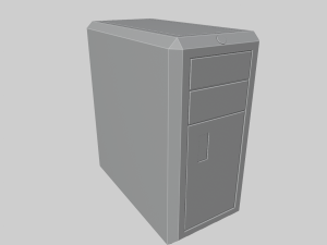 Computer Tower 3D मॉडल
