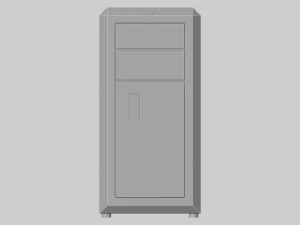 Комп'ютерна вежа 3D Модель