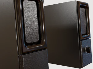コンピュータースピーカー 3Dモデル
