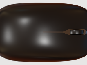 Computer Mouse and Pad Modello 3D